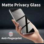 1-5PCS Matte Privacy Tempered Glass Screen Protector For iPhone 18 Pro Max 17 16 15 14 Plus 13 12 11 XR XS Dust Free Instal Film
