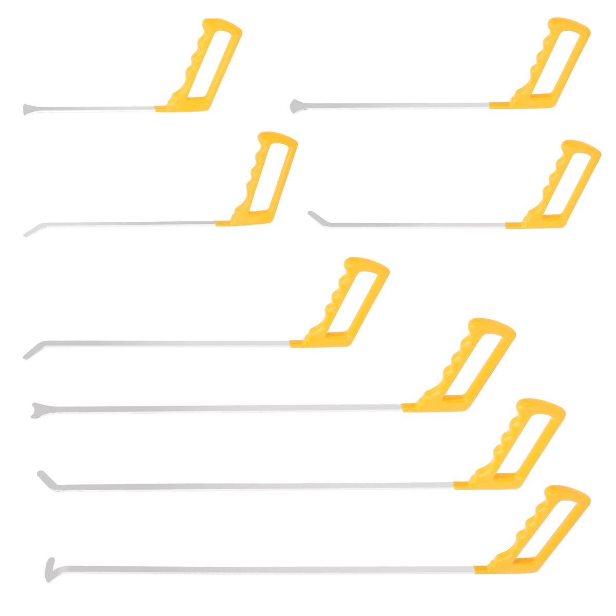 Super PDR Pry Bar Dent Removal Tool Spring Steel Auto Body Repair Kit Professional Car Crowbar Tool Paintless Dent Remover Tools