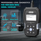 ANCEL BZ700 OBD2 Automotive Scanner for Mercedes Benz Sprinter Smart All System ABS SRS SAS Oil Reset Diesel Car Diagnostic Tool