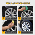 Tyre Gloss Tire Coating Spray Hydrophobic Sealant Wax For Car Wheel Auto Care Re-black Shine Chemistry Filler CM World