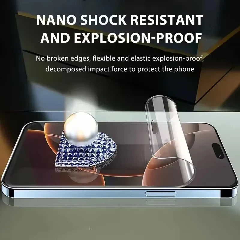 Hydrogel Film For iPhone 17 Pro Max 16 13 11 15 12 14 Pro Max Air Screen Protector for IPhone SE 13 12 Mini XR XS X 6 7 8 Plus Car Mobile World