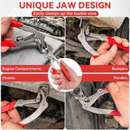 Car Clip Pliers Panel Clip Removal Pliers Spring Loaded Fastener Removal Tool for Removing Automotive Fasteners Clips Door Panel