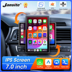 Jansite 7" Portable Multimedia Player Carplay AI Screen IPS Screen GPS Navigation Bluetooth Support Horizontal/Vertical Screen CM World