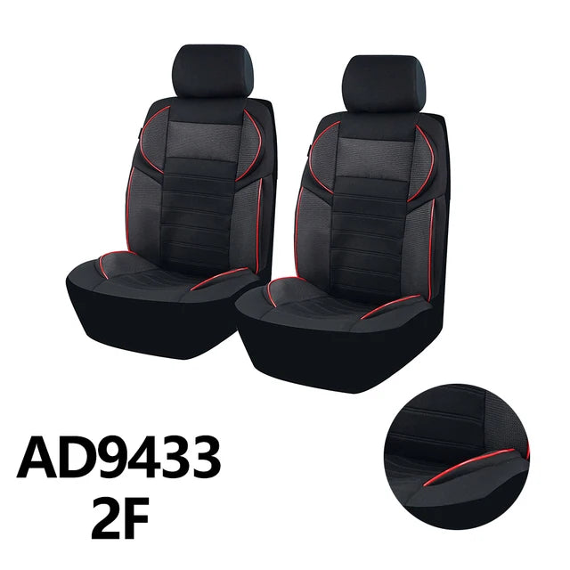 4MM Sponge Car Seat Covers 5D Design Car Accessories Interior Universal Size Fit For Most Car With Side Armrests CM World