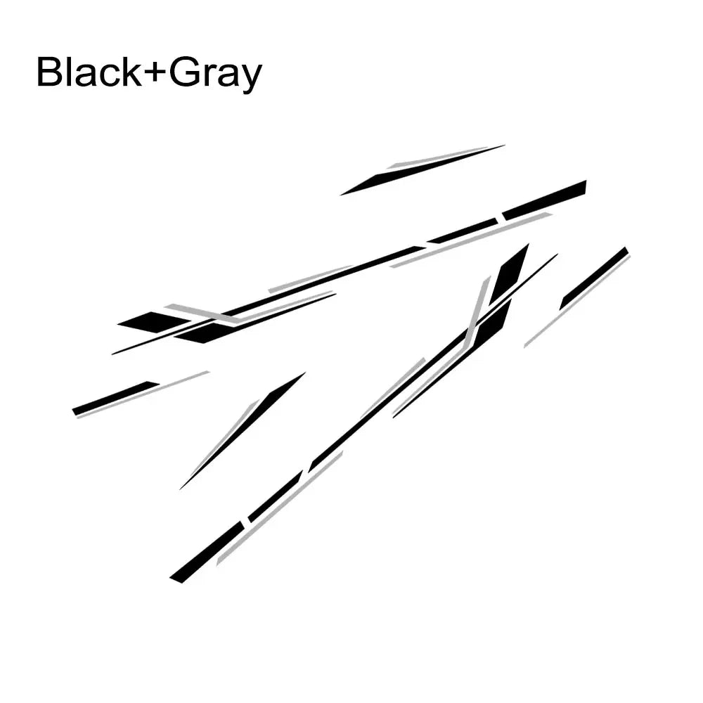 6Pcs Motorhome Stripes Vinyl Stickers For Camper Van Horsebox Caravan RV Auto Tuning Accessories Graphics Car Decoration Decals