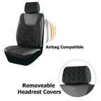 Universal 4mm Sponge Flannel Leather Winter Car Seat Covers Fit for most Car Suv Truck Van Car Accessories Interior CM World