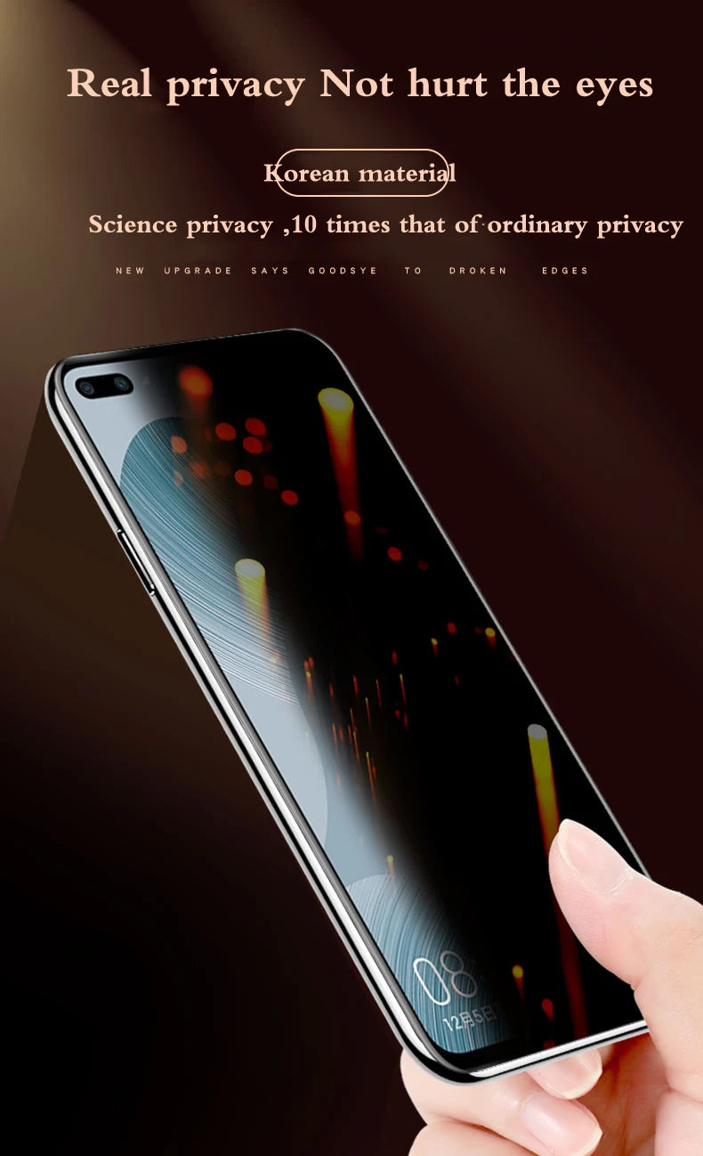 S23Ultra S22+ S21FE Privacy Screen Protector For Samsung Note 20Ultra S20FE S21+ Soft Anti-peeping Hydrogel Film Galaxy S10 9 10 Car Mobile World