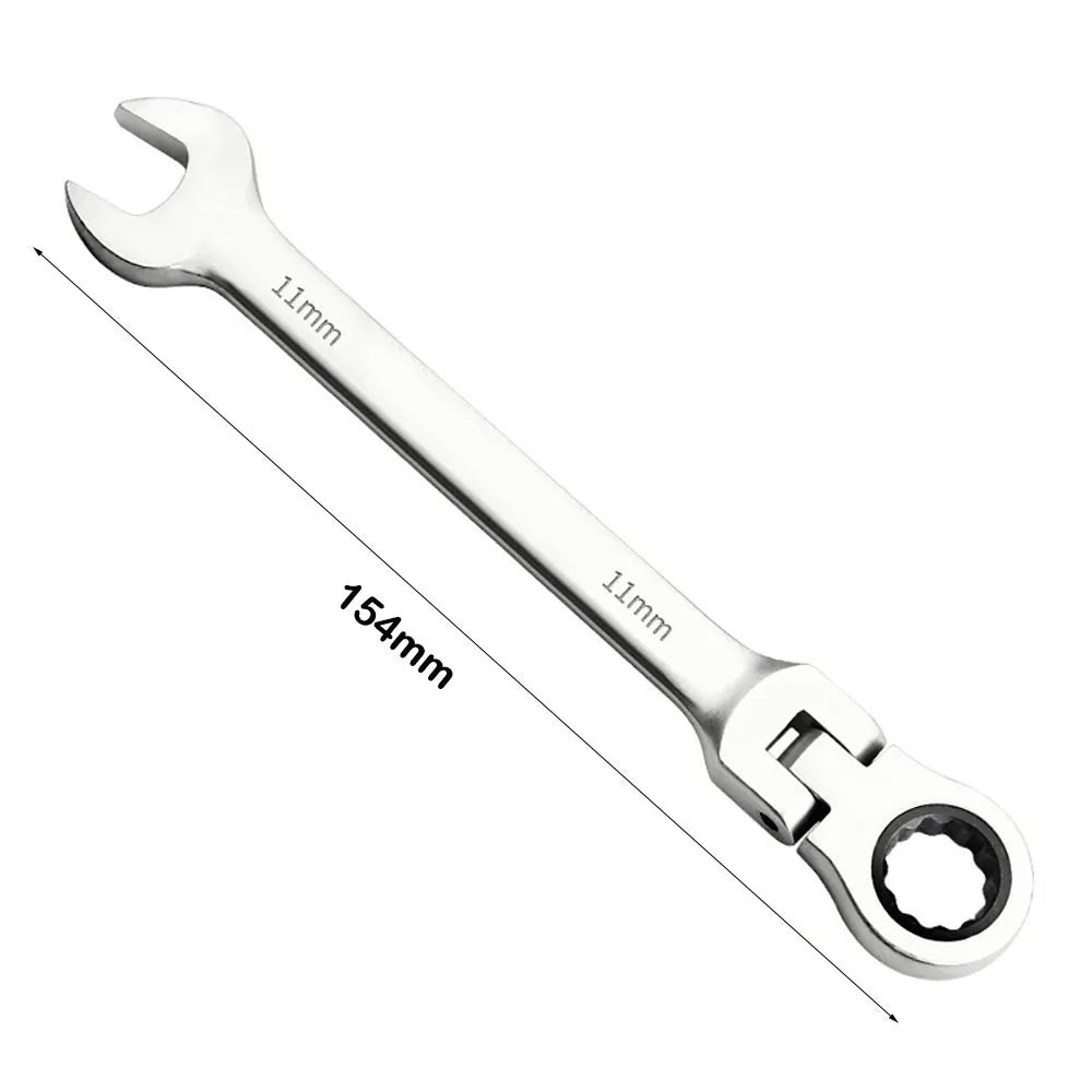 Dual Heads Dual Heads Ratchet Wrench Quick Release 72 Teeth Reversible Ratchet Spanner Ratcheting Combination Wrenches