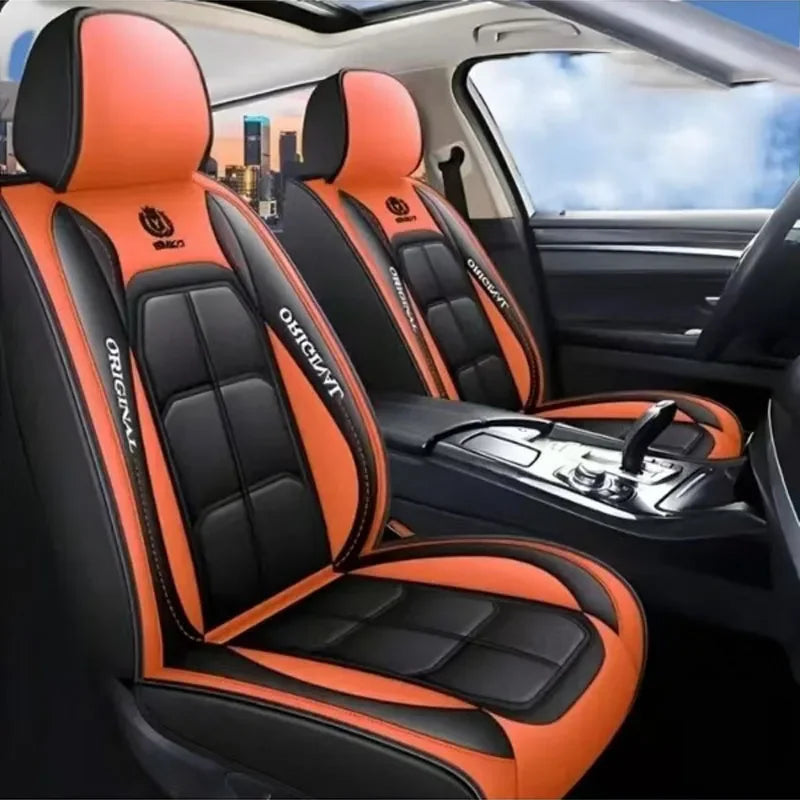 Multiple colors artificial leather - Look Car Seat Covers: Universal Fit, Ideal for Enhancing Auto Interior Style and Protection CM World