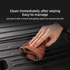 Smabee Left Drive for Xpeng Mona M03 2026 2027 Car Floor Mats Foot Pad  TPE Waterproof Interior Accessories Black