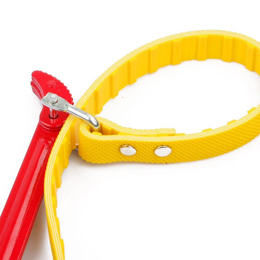 8"/12" Belt Wrench Car Oil Filter Puller Strap Spanner Wrench Adjustable  Cartridge Oil Filter Removal Repair Disassembly Tools Car Mobile World