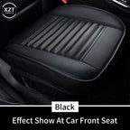 NEW Front Car Seat Cover PU Leather Cars Seat Cushion Automobiles Seat Protector Universal Car Chair Pad Mat Auto Anti Slip Mat