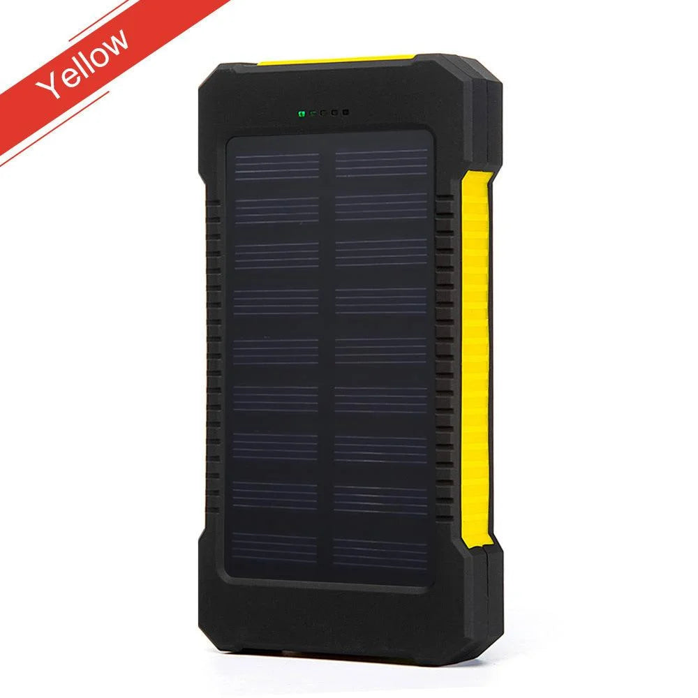 500000mAh Outdoor Solar Power Bank Super Fast Charging Portable External Battery for iPhone Samsung Huawei