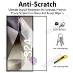 3 Pcs Tempered Glass For Samsung Galaxy S26 S25 S24 S23 S22 Ultra Plus FE A57 A56 A36 A17 Screen Protector Full Protective Glass Car Mobile World