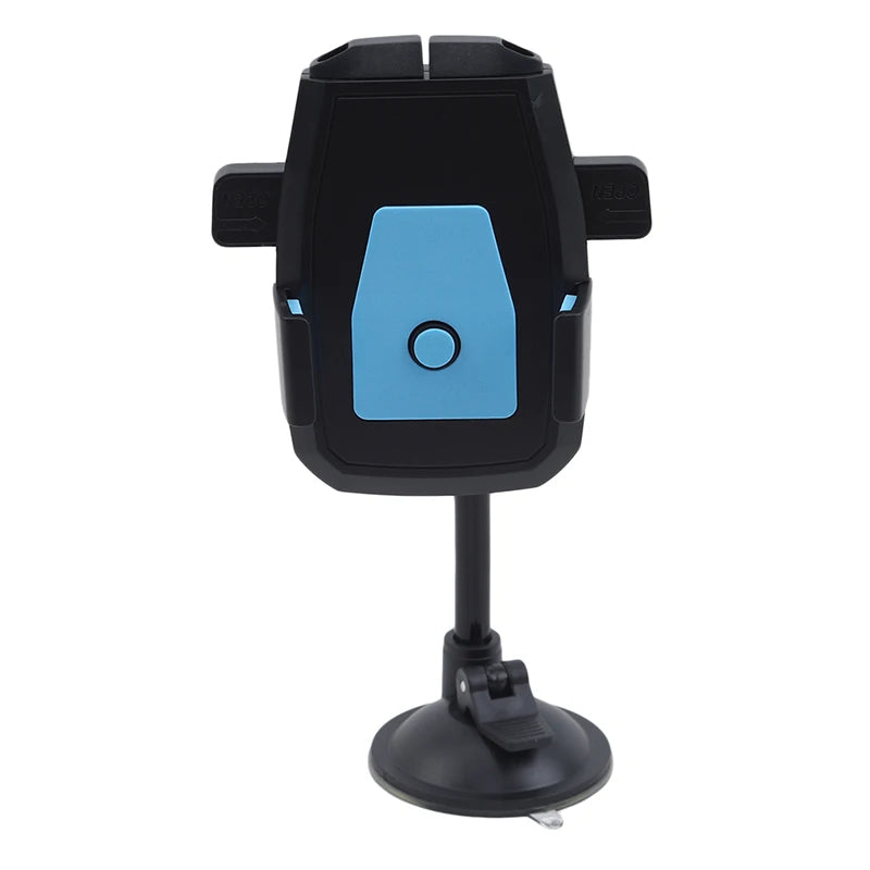 New Car Phone Holder Bracket Mount Cup Holder Universal Car Mount Mobile Suction Windshield Phone Locking Car-Accessories CM World
