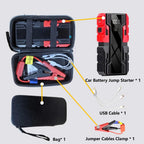 99800mAh Car Jumper Starter, Portable Power Bank Car Battery, Emergency Boosters Starting Device, Car Starter for Gas 9.0L