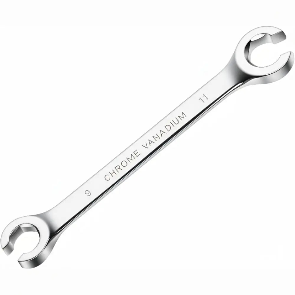 Hand Tool 8-19mm Flare Nut Wrench Mirror Finish Open Ring Open Ring Spanner Double Head Brake Line Wrench Car Repair