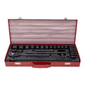 24pcs Car Repair Wrenches And Rocker Elbow Tool F Rod Sleeve Portable Auto Rocking Frod Wrench Seeve Set Auto Repair Set