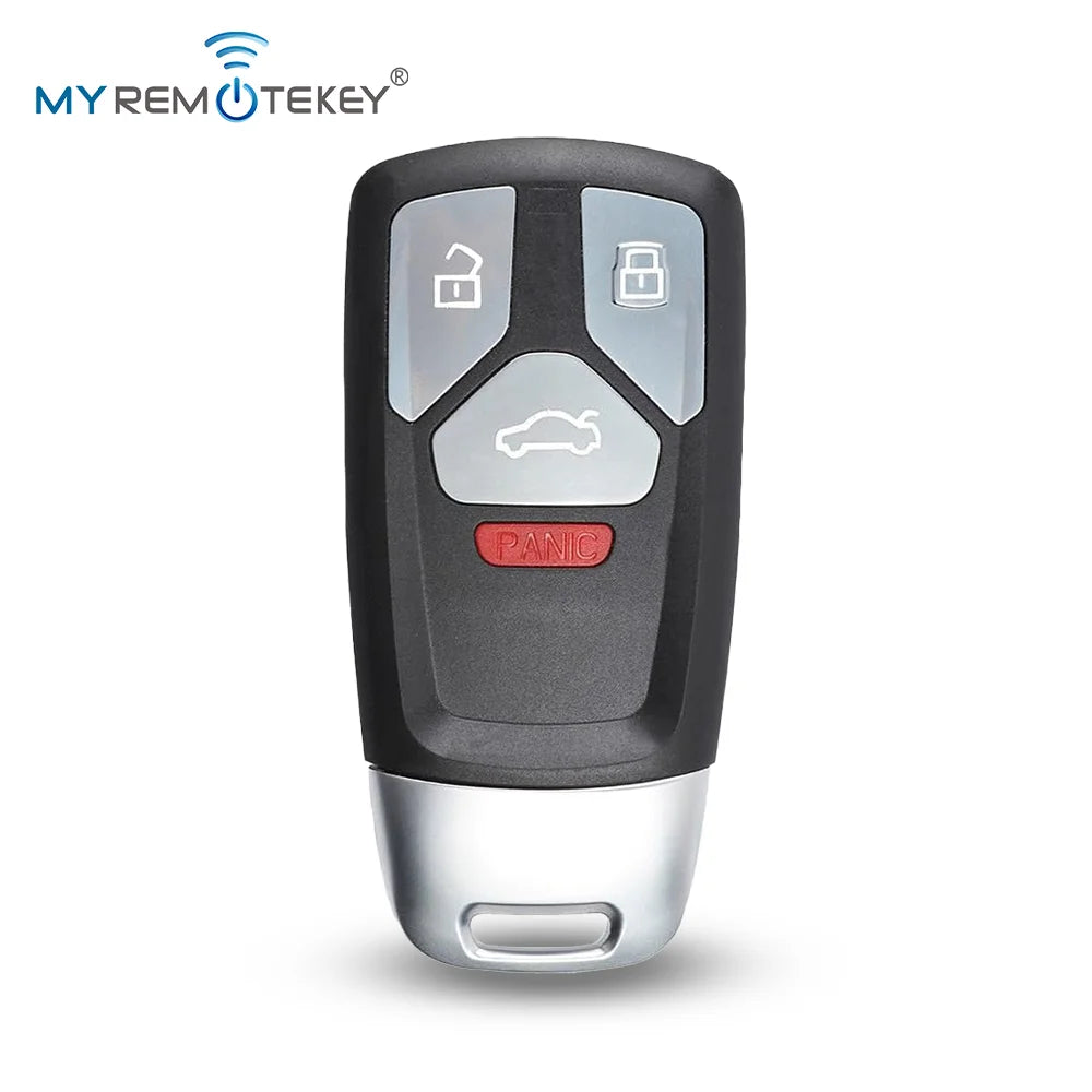 MYREMOTEKEY 4M0 959 754 Smart key case 3/4 button for Audi A3 TT R8  A4 A5 Q5 Q7 S5 SQ5 2016 2017 2018 CM World