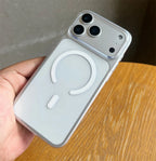 Ultra Thin Hard PC HD Transparent Magnetic Case For iPhone 18 17 16 15 Pro Max 14 13 12 For Magsafe Wireless Charge Clear Cover