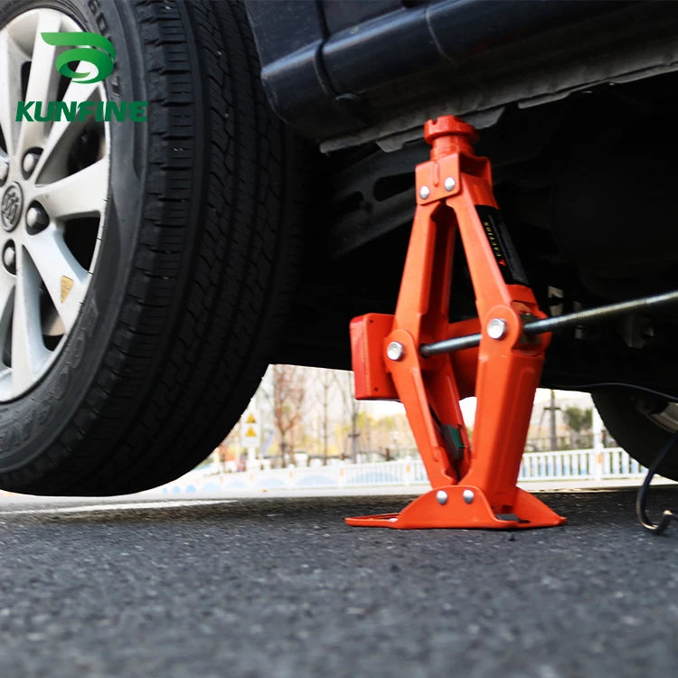 KUNFINE Portable 12V 120W Car Jack 5Ton Electric Jack Auto Lift Scissor Jack Lifting Machinisms Lift Jack Muti Function