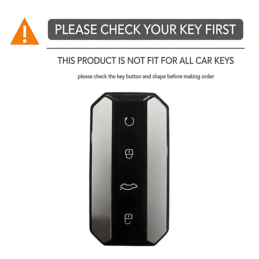 Keychain 4 Button For Chery Jaecoo 5 Ev J5 J7 2025 Silicone Car Key Case Cover Car Accessories