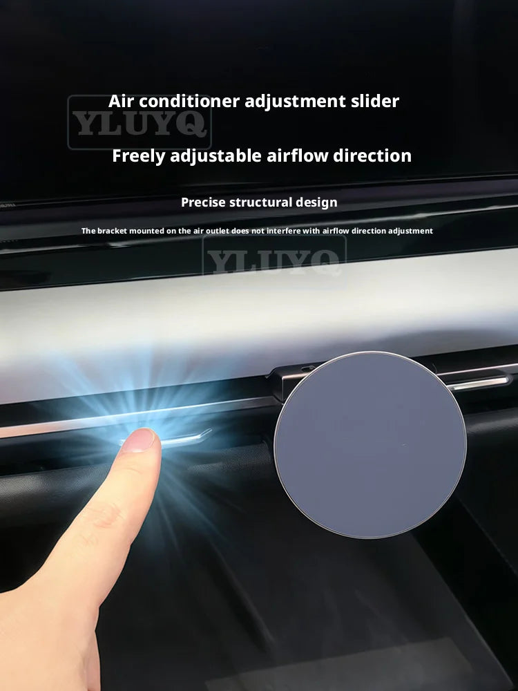 al alloy For AUDI 2026 Q5 A5 Q6L/A6L e-tron C9  Dedicated Phone Holder Wireless Charging Magnetic Car Mount Interior accessories