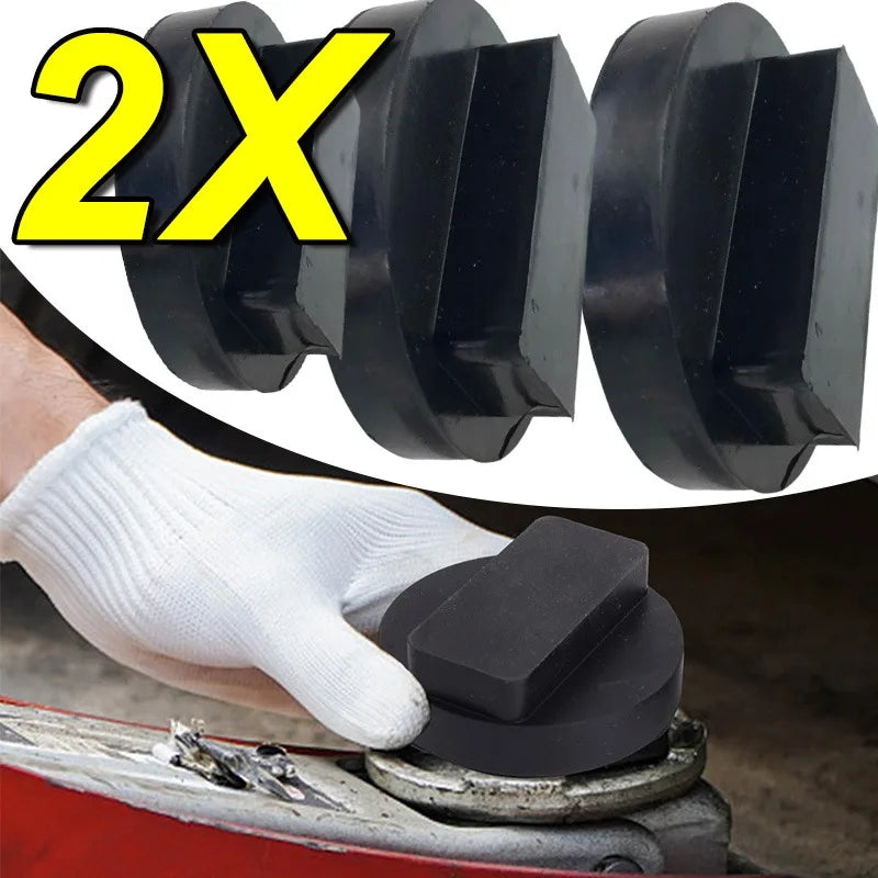 Car Jack Rubber Pads Jack Lift Frame Protection Stand for BMW E81 E82 E87 E88 F20 F21 E90 E91 E92 X1 X3 X4 Car Parts 1/2PCS CM World