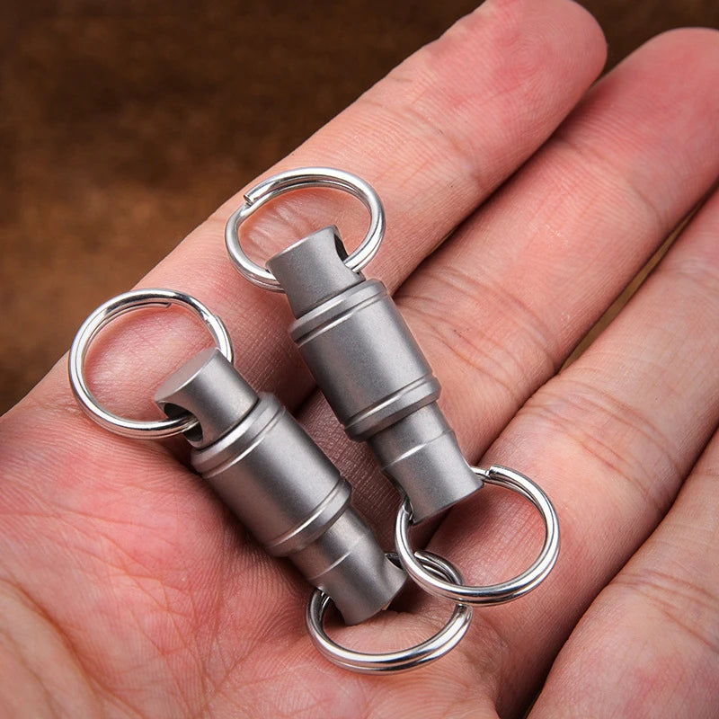Super Light TC4 Titanium Men Alloy Keychain High Quality Quick Release Mini CAR Key Chain Convenient Detachable Key Ring CM World