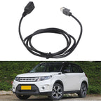 Car Audio System Media Playback Car USB Adapter Media Transfer Practical Design Wear-Resistant 100cm Cable Length