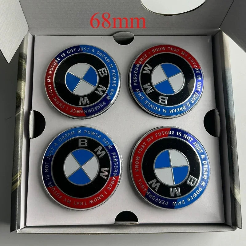 56/68mm BMW hub cover magnetic suspension hub center cover 1 3 5 7 series, 1x3x5x6 m2 m3 m4 m5 m6 automobile tire center logo. CM World