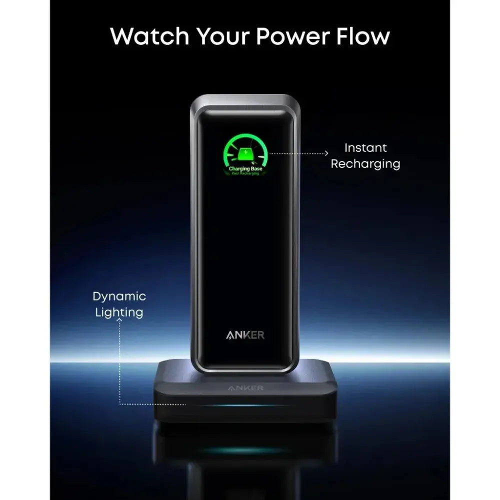 Anker A1903 150W Multi Port Charging Base USB-C USB-A Fast Desktop Charger Station for Laptop Smartphone Tablet Car Mobile World