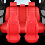Universal Five-Seater Car Seat Cover with Integrated Headrest Cover Suitable for Most Cars Vehicle Seat Cushion Protector CM World