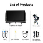 Ainavi Car Radio for Renault Clio 3 2005-2014 Wireless CarPlay Android Auto 4G Multimedia Player Navigation GPS 2din Autoradio CM World