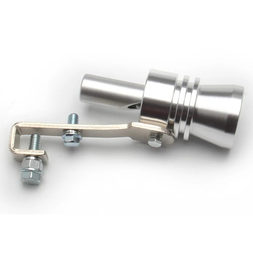 HQ General Car Motorcycle Tail Throat Whistle Turbo Exhaust Pipe Turbine Whistle Motorcycle Sound Simulator  Auto Accessories