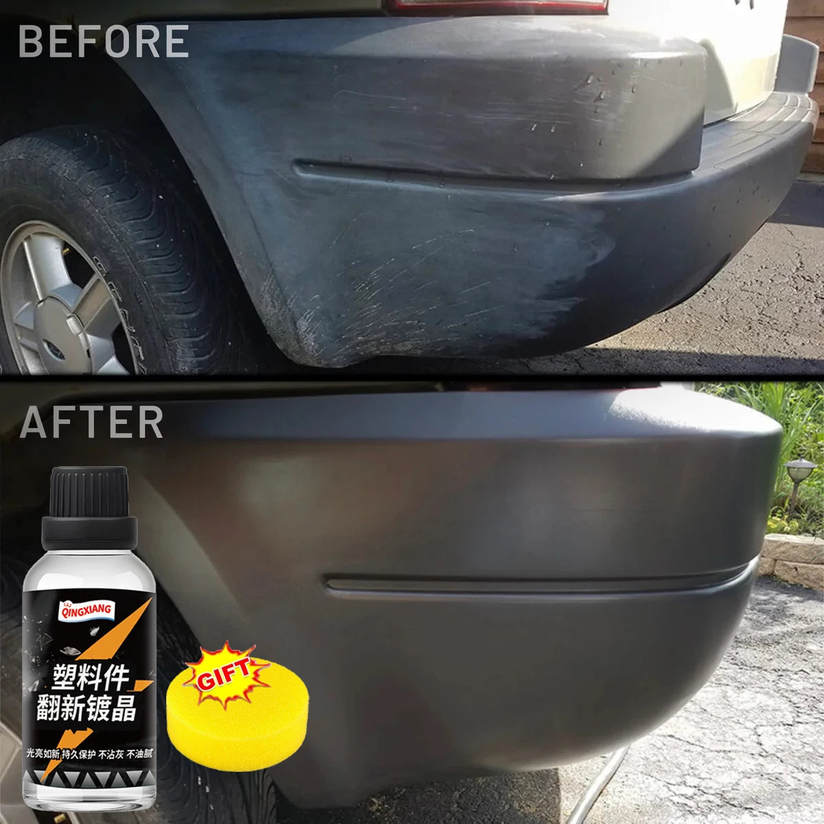 Plastic Restorer Longlasting Trim Hydrophobic Liquid Kit Coating Keyboard Repairman Cleaner Renovator for Car Detailing CM World