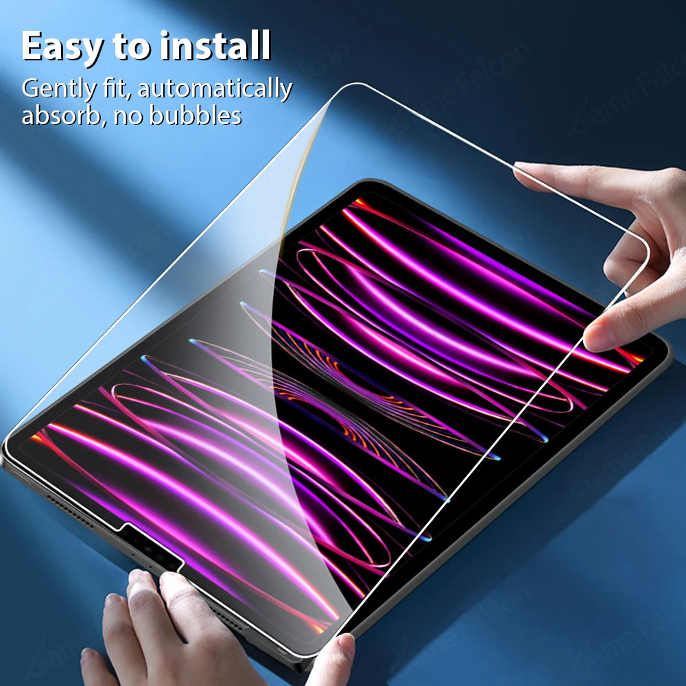 Tempered Glass Screen Protector For Ipad Pro 13 11th M5 M4 2025 12.9 A16 Air 11 5 4 M3 M2 10 9 9th 10th Generation Mini 7 6 Film Car Mobile World