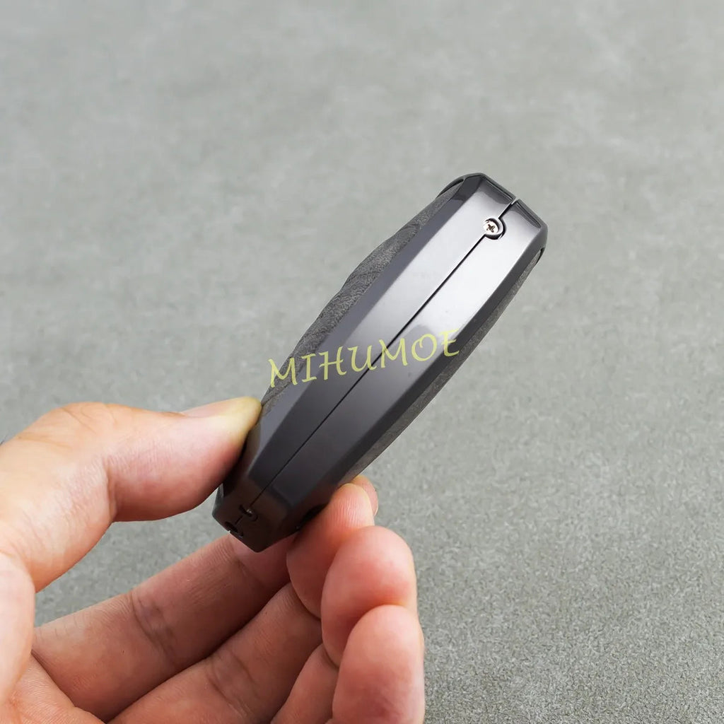For Audi Fashion Gray Car Flip Key Fob Case Cover Shell Holder Protector A1 A3 TT TTS Q3 Q7 S3 Accessories Zinc Alloy CM World