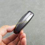 For Audi Fashion Gray Car Flip Key Fob Case Cover Shell Holder Protector A1 A3 TT TTS Q3 Q7 S3 Accessories Zinc Alloy CM World