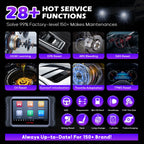 Autel MaxiCOM MK808Z OBD2 Scanner, 2025 Bidirectional Scan Tool Same As MK808S MX808S,Work as MaxiCheck MX900 MK900BT,All Systm Car Mobile World