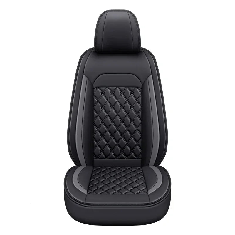 Full Coverage Universal Pu Leather Car Seat Covers for HYUNDAI Tucson Santa FE i30 i40 Veloster Creta Elantra Car Accessories CM World