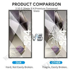 3 Pcs Tempered Glass For Samsung Galaxy S26 S25 S24 S23 S22 Ultra Plus FE A57 A56 A36 A17 Screen Protector Full Protective Glass Car Mobile World