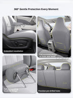 Special Car Seat Cover For MG4 EV Urban 2026 2027 Car Original Full Coverage Seat Cushion Non-slip Fixed Interior Accessories