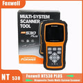 FOXWELL NT530 Plus OBD2 Scanner Oil, ABS, EPB Code Reader Automotive OBD2 SRS Airbag Diagnostic and ABS Brake Bleed Scan Tool Car Mobile World
