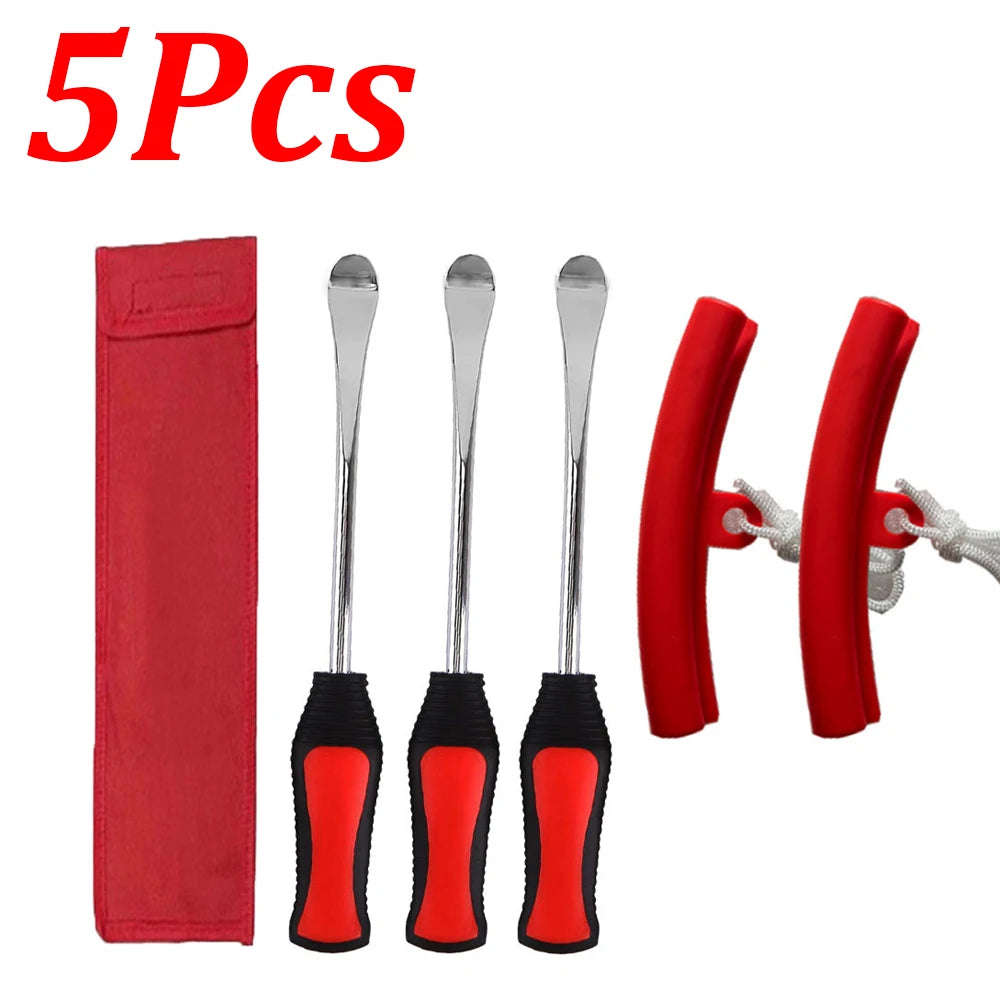 1-36Pcs Motorcycle Tyre Changing Levers Bike Tire Repair Tool Car Spoon Rim Protector Tire Kit Auto Tire Replacement Lever Tool