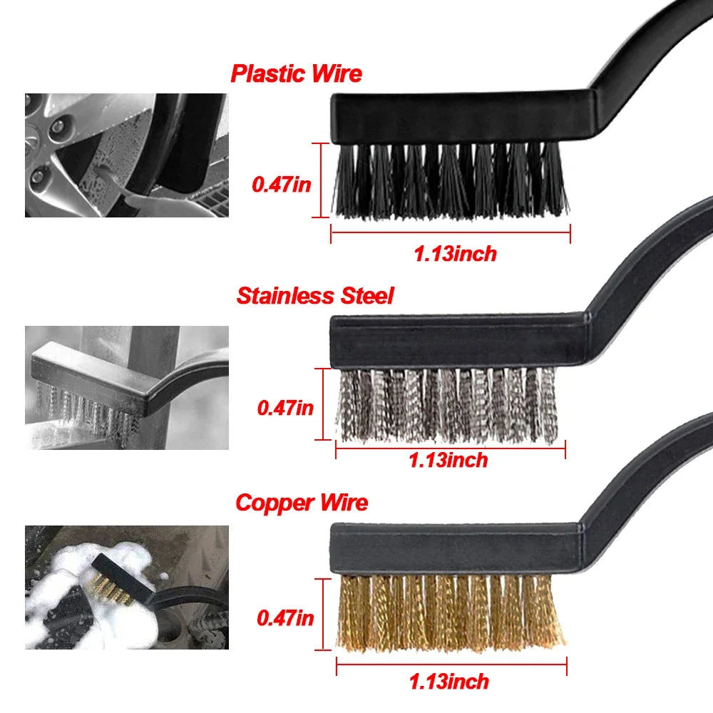15pcs Auto Air Vent Cleaning Kit Car Detailing Brush Set - Vehicle Interior Gaps Outlet Maintenance Tools