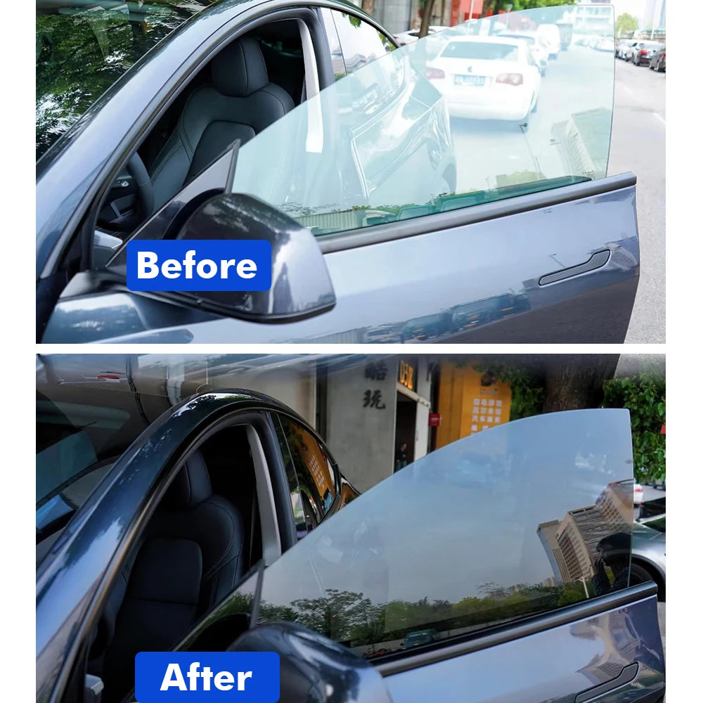 50cmx3m Car Window Privacy Tint Film Auto Vinyl Anti Look Glass Sticker Foils Ceramic Summer Solar UV Protector Mirror Films