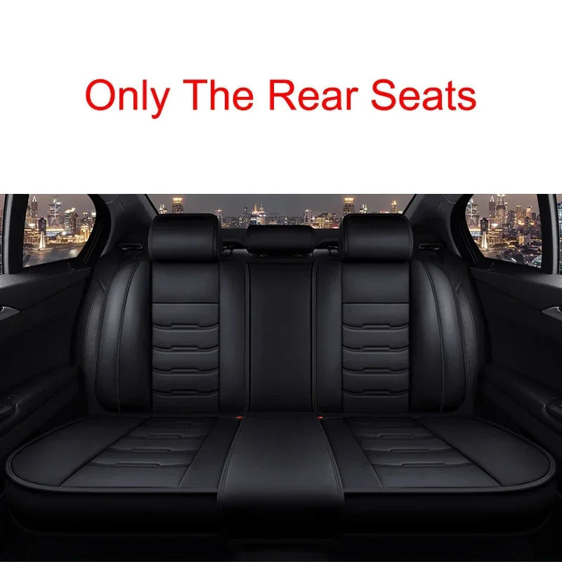 Full Coverage Universal Pu Leather Car Seat Covers for Bmw 5 Series F10 F11 G30 G31 E39 E60 E61 F07 F18 G38 G60 Car Accessories CM World