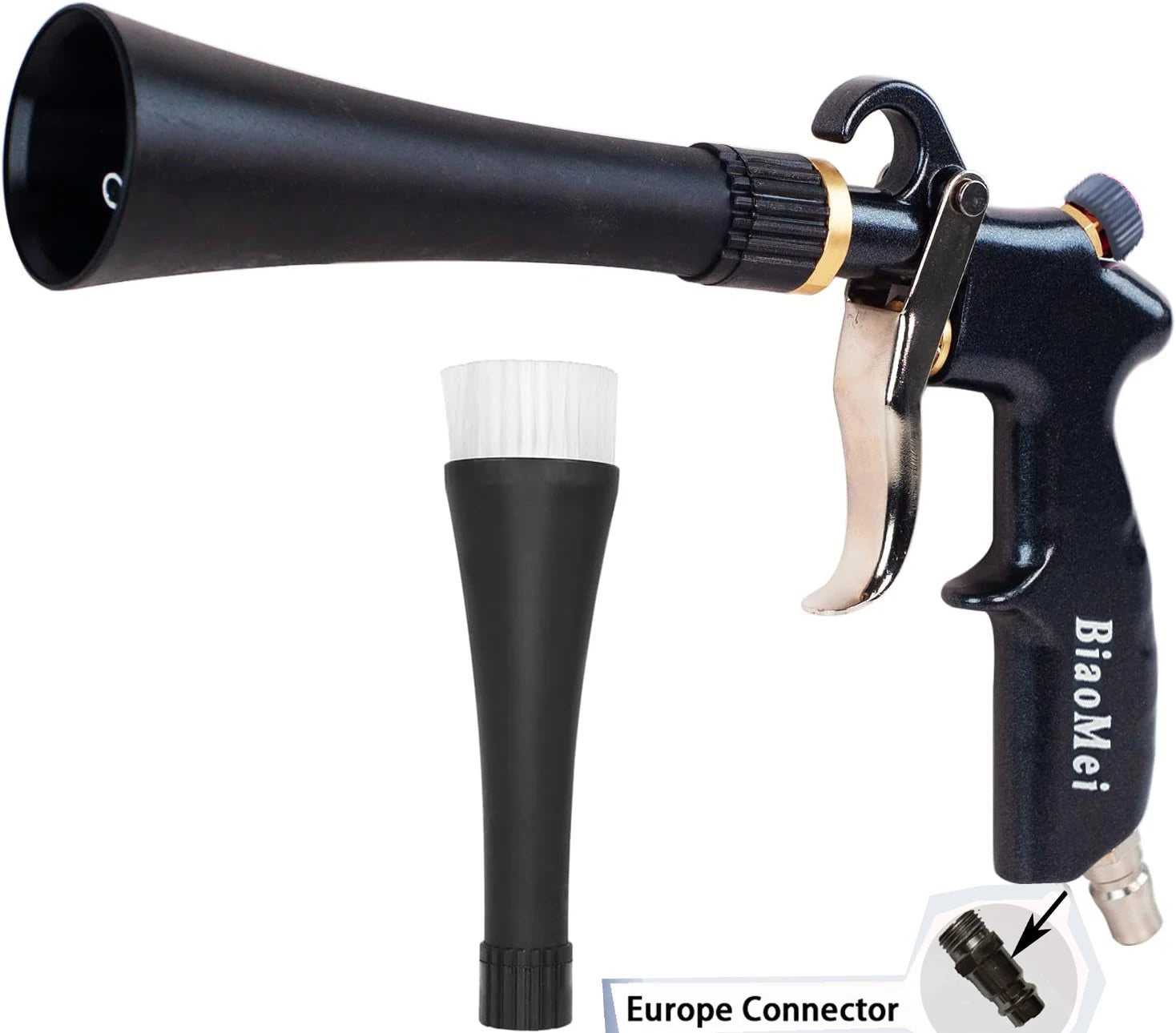 Tornador Air Blow Gun Car Interior Cleaning Tornado Gun High Pressure Car Detailing Cleaning Tool with Nozzle CM World