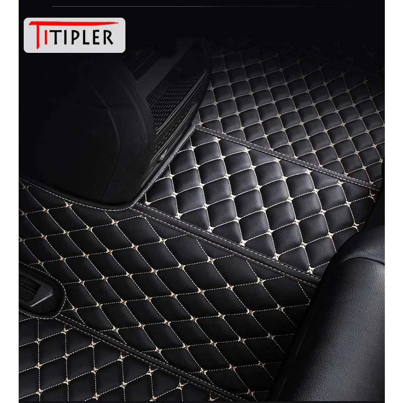 TITIPLER Custom Car Floor Mats For Landrover Discovery LR3 LR4 Auto Carpets Foot Coche Accessorie